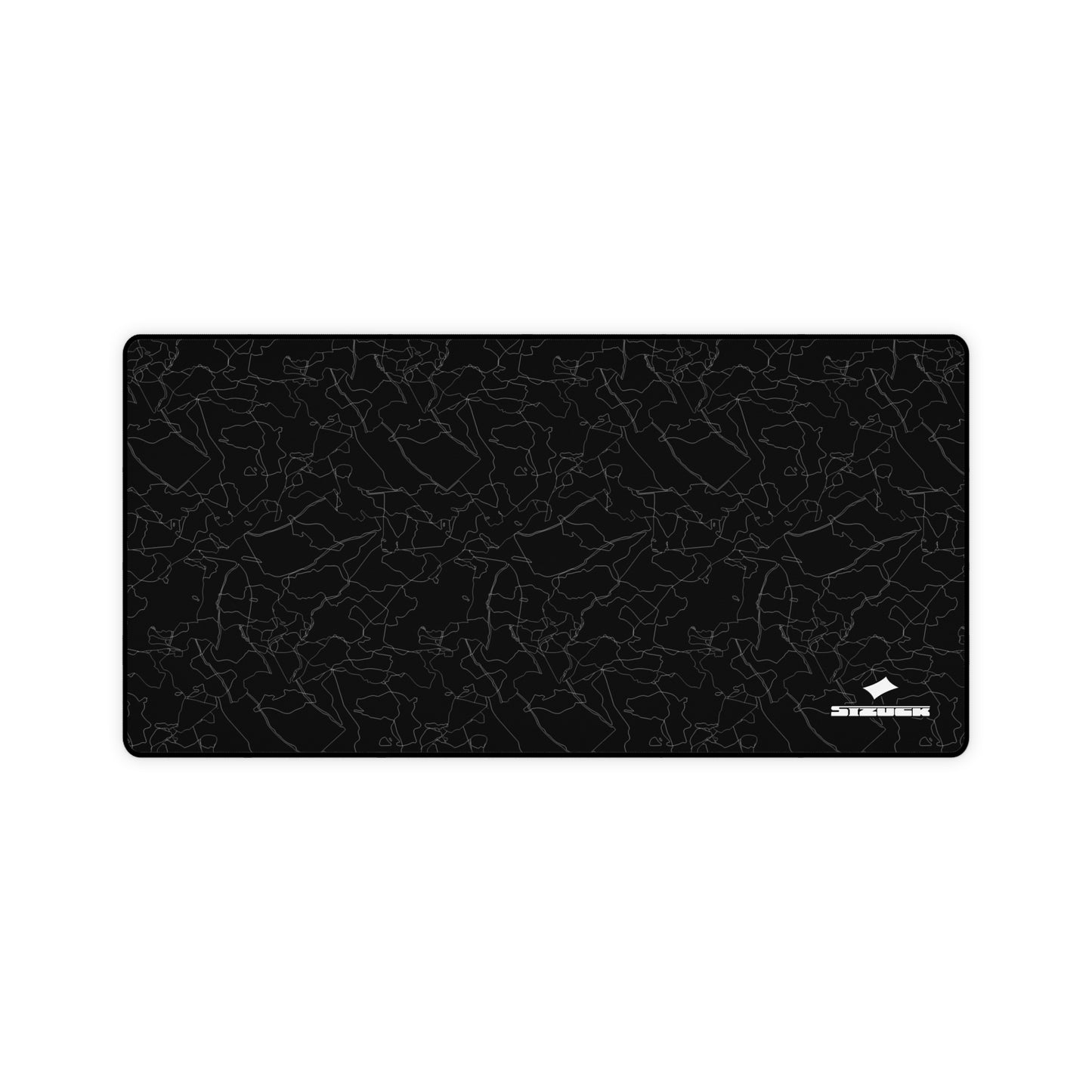 Black Lined XL Mouse Pad (80 x 40cm)
